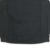 FRUIT OF THE LOOM Mens Black Graphic T-Shirt XL Long Sleeve Crew Neck Jungle