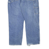 DICKIES Mens Regular Blue Denim Jeans W40 L30 Workwear Zip Closure