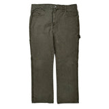 Dickies Carpenter Trousers - 36W 30L Grey Cotton