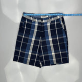 Ecko Unltd Checked Chino Shorts - 34W 10L Gray Cotton