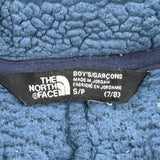 Age 7-8 The North Face Fleece Jacket - Small Blue Polyester