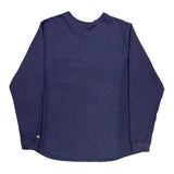 Carhartt Fr Long Sleeve T-Shirt - 2XL Blue Cotton