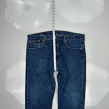 501 Levis Jeans - 38W 32L Blue Cotton
