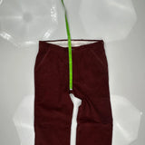 Levis Cord Trousers - 35″ Waist Burgundy Corduroy