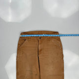 Dakota Grizzly Carpenter Trousers - 33W 30L Brown Cotton