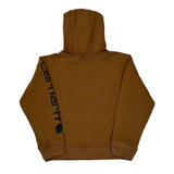 Age 8-10 Carhartt Hoodie - Small Brown Cotton