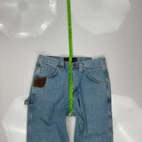 Wrangler Carpenter Jeans - 33W 30L Blue Cotton