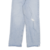 LEVI'S Big E Womens Blue Regular Straight Denim Cotton Blend Light W28 L27
