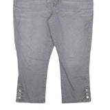 LEE Womens Slim Blue Cotton Blend Denim Jeans W34 L29 Button Detail