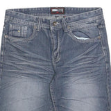 SODA MENS Denim Blue Casual Shorts M W32 Cotton Blend Stylish Comfortable