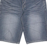 SODA MENS Denim Blue Casual Shorts M W32 Cotton Blend Stylish Comfortable