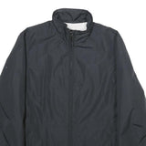 PAUL & SHARK Mens Black Zip Jacket S Polyester Blend Plain Lightweight Tailored