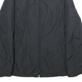 PAUL & SHARK Mens Black Zip Jacket S Polyester Blend Plain Lightweight Tailored