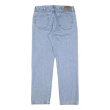 WRANGLER Mens Regular Fit Blue Denim Jeans W36 L32 Classic Zip Closure