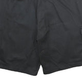 DICKIES Mens Black Cargo Shorts 2XL W42 Polyester Blend Loose Fit Workwear