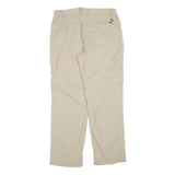 TREVOLUTION Womens Beige Regular Fit Straight Leg Trousers W32 L30 Lightweight