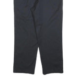 DICKIES Mens Cotton Blend Black Relaxed Straight Trousers W40 L30 Workwear