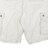 CARHARTT Mens Shorts Beige Cargo Relaxed M W34 Cotton Blend Casual Utility