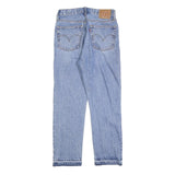 LEVI'S 501 BIG E Womens Jeans Blue Regular Straight Denim Light W26 L26 Classic