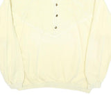 DRIVER Womens Cream Sweatshirt Crew Neck M Cotton Blend Pullover