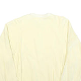 DRIVER Womens Cream Sweatshirt Crew Neck M Cotton Blend Pullover