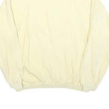 DRIVER Womens Cream Sweatshirt Crew Neck M Cotton Blend Pullover