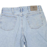 WRANGLER Womens Shorts Blue Casual Denim M W34 Cotton Blend Comfortable Style