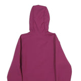 JACK WOLFSKIN Womens Purple Jacket S Polyester Outdoor Hooded Zip Plain