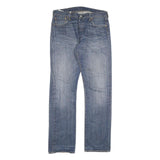 LEVI'S Mens Regular Blue Jeans Denim Medium W32 L34 Classic Button Fly