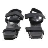 FENDI Block Heels Black Synthetic Womens UK 4