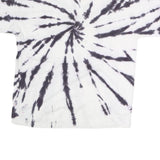GILDAN Mens White & Black Tie Dye Red Arrow Robotics Graphic T-Shirt XL Short