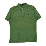 Polo By Ralph Lauren Polo Shirt - Large Green Cotton
