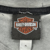 Sturgis Black Hills Rally 80Th Anniversary Harley Davidson Graphic T-Shirt - XL Gray Cotton