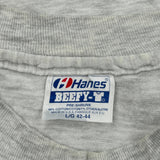 Canyonlands Half-Marathon Hanes Single Stitch T-Shirt - Large Grey Cotton