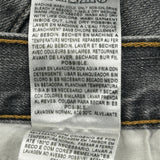 Levis 501 Jeans - 34W 32L Gray Cotton