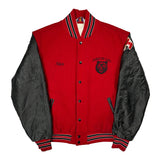 Fond Du Lac Bears Hockey Rennoc College Varsity Jacket - Large Red Wool Blend