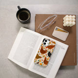 Seashell Chicken Garden iPhone 16 Pro Case - Lifestyle photo showing phone case in use