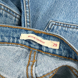 501 Levis Jeans - 29W US 6 Blue Denim