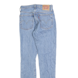 LEVI'S 501S Womens Jeans Blue Slim Skinny Denim Light W24 L30 Distressed