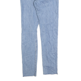 LEVI'S 501S Womens Jeans Blue Slim Skinny Denim Light W24 L30 Distressed