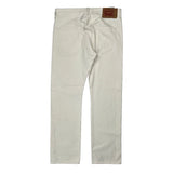 501 Levis Jeans - 32W 30L White Cotton
