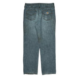 Carhartt Jeans - 36W 34L Blue Cotton Blend