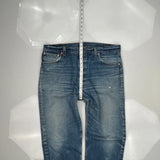 501 Levis Jeans - 36W 30L Blue Cotton
