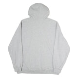 CARHARTT Mens Grey Small Logo Pullover Hoodie 2XL Cotton Casual Sweater