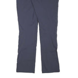 COLUMBIA Womens Polyester Blend Navy Blue Regular Fit Straight Leg Trousers W31