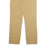 CARHARTT Mens Cotton Blend Beige Relaxed Fit Straight Trousers W32 L30 Workwear