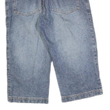 REJECT Mens Denim Blue Cotton Blend Shorts M W30 Casual Relaxed Fit