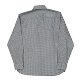Tommy Hilfiger Checked Shirt - Large Gray Cotton