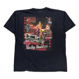 Las Vegas Harley Davidson Graphic T-Shirt - XL Black Cotton