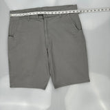 Dickies Chino Shorts - 32W 9L Grey Cotton